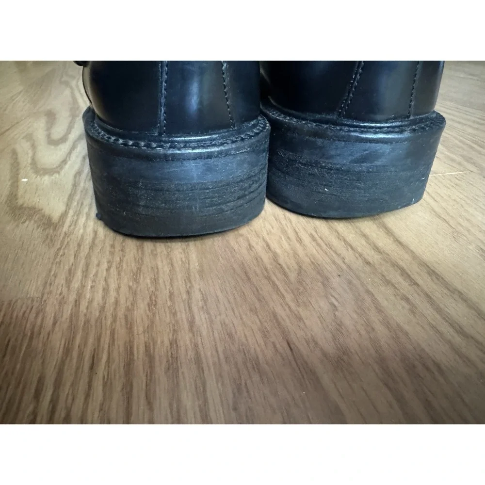 Kenneth Cole Dress Shoe Men's Size 8 Loafers‎ Side Buckle Made In Italy